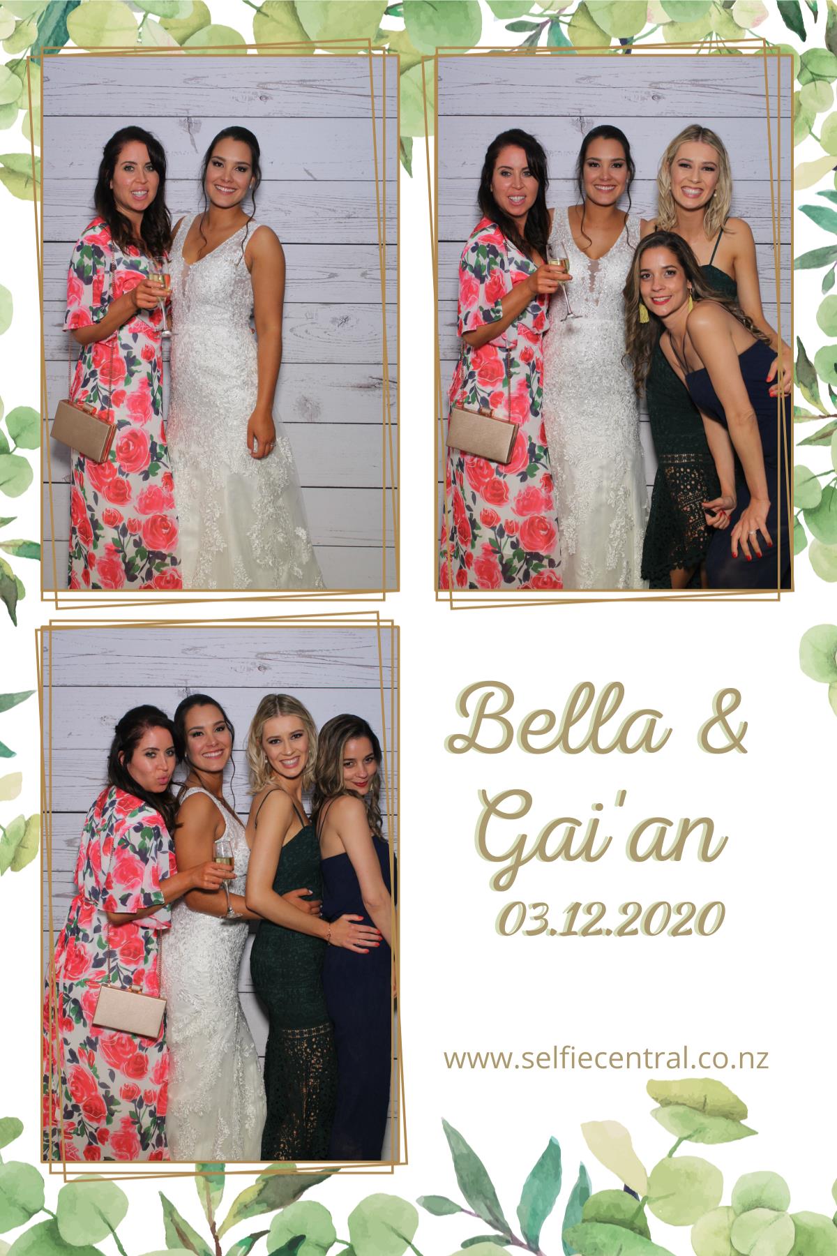 Bella & Gai'an's wedding | View more photos from the event at gallery.photobooth.co.nz/u/SelfieCentral/Bella-Gaians-wedding